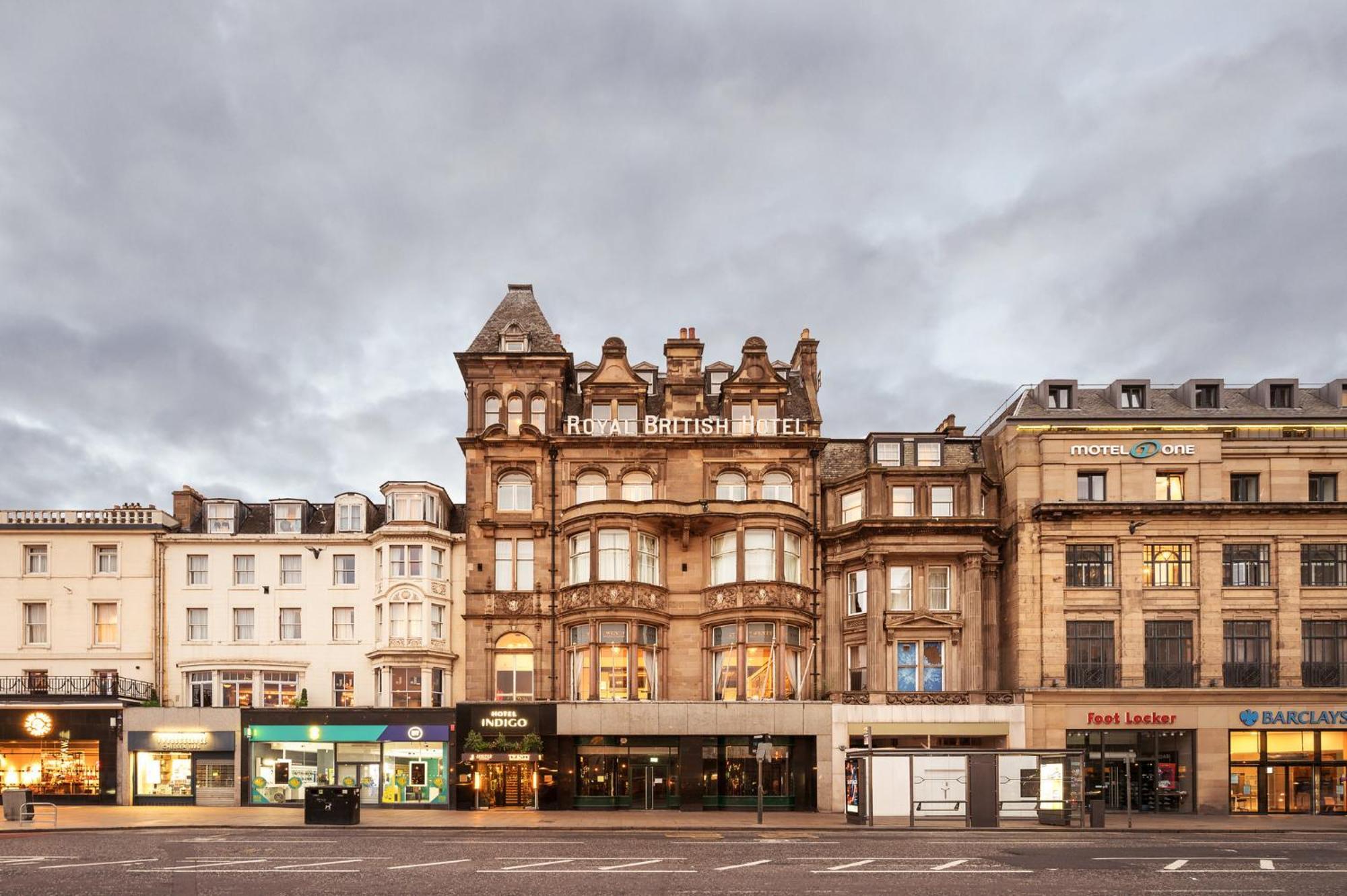 Hotel Indigo - Edinburgh - Princes Street By Ihg Bagian luar foto